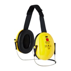 3M™ PELTOR™ Optime™ I Hörselkåpor, 26 dB, gul, nackband, H510B-403-GU