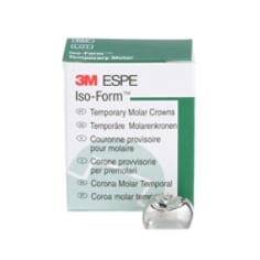 3M ESPE Iso-Form Second Molar Replacement Crown, U-72, upper right