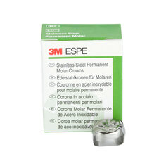 3M ESPE Stainless Steel First Permanent Molar Replacement Crown, 6-UR-4 upper right