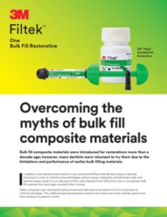 3M™ Filtek™ One Bulk Fill Restorative