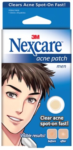 Nexcare™ Acne Patch Men 15Patch/Box