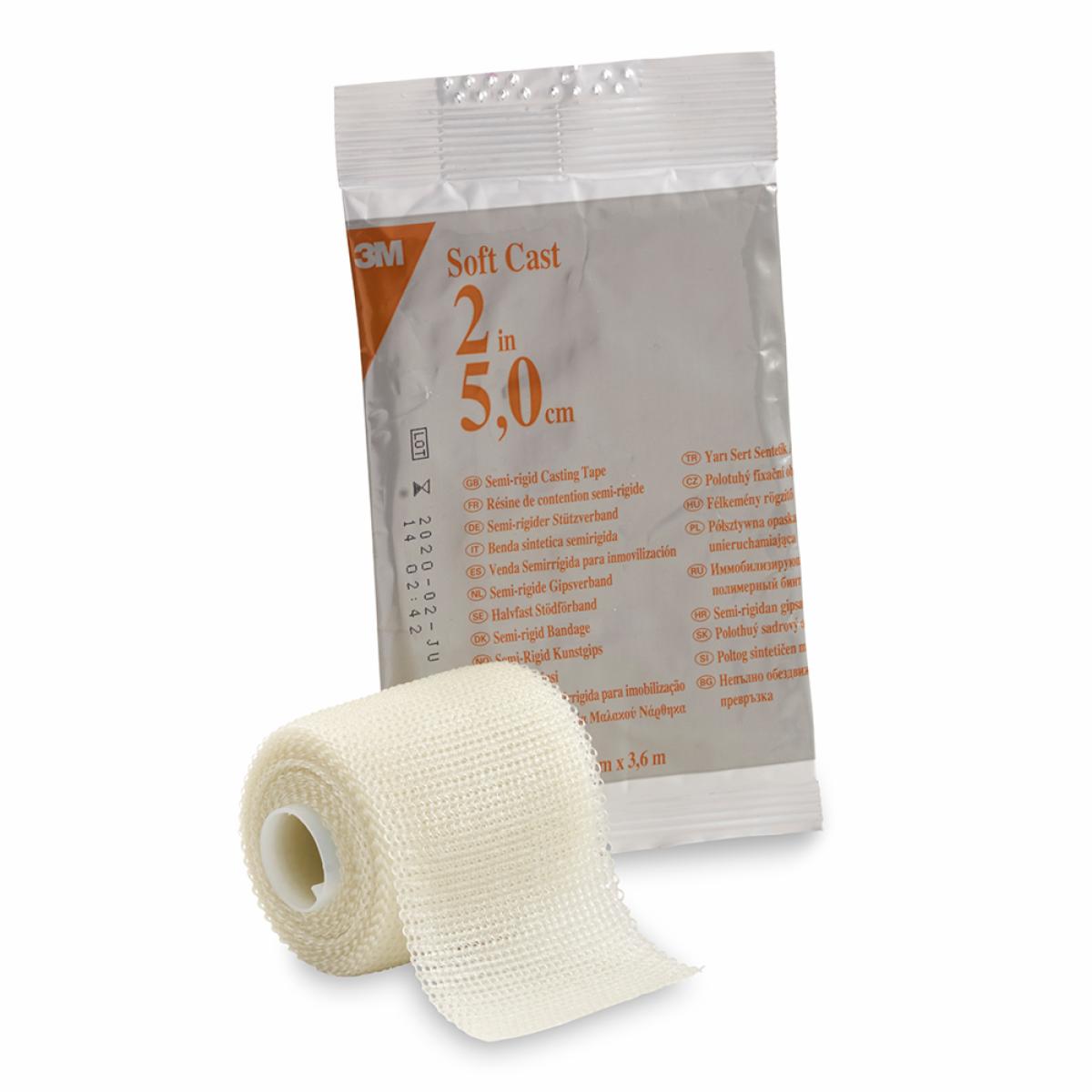 3M™ Scotchcast™ Soft Cast Casting Tape, 82102,222X4YD WHITE 10 Roll