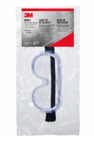 3M™ Chemical Splash/Impact Goggle, 93506H1-DC, 10/csimage