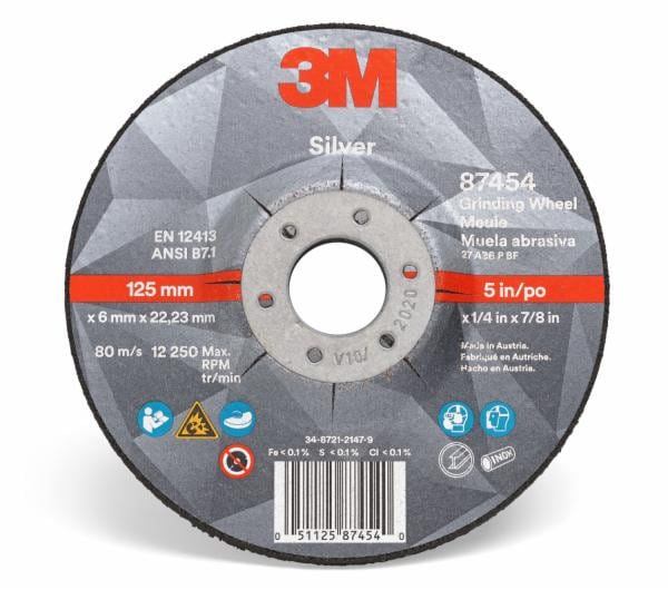 ™ Silver Depressed Center Grinding Wheel