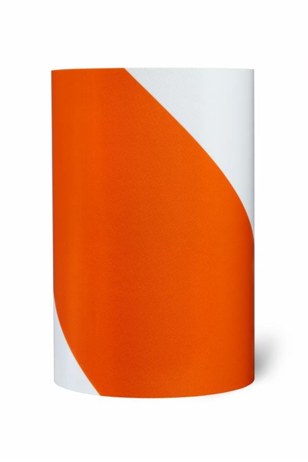 ™ Advanced Flexible Engineer Grade Pre-Striped Barricade Sheeting 7336R