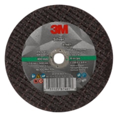 3M(TM) Silver Cut-Off Wheel, 87461, T1