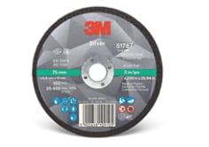3M™ Silver Kapskiva, T41, 75mm x 0,9mm x 10mm, 50 st/krt