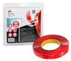 3M™ VHB™ Tejp 4910F, Klar, 19 mm x 11 m, Blisterförpackning, 4 rl/fp