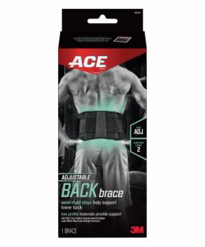 ACE Adjustable Back Brace, 902002, Adjustableimage