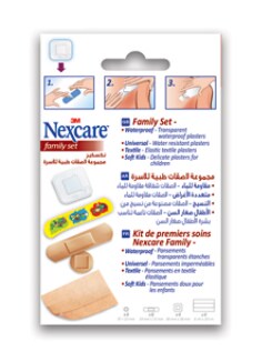 Nexcare™ Family Pack - 12 boxes/shipper back