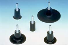 3M™ Roloc™+, Čierny držiak č. 7, 6 mm x 25 mm