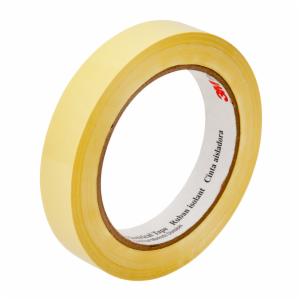 3M™ Polyester Film Electrical Tape 56, a 2.2-mil tape, 1/4 in x 72 yds, yellow, 3-in plastic core, Bulk (SLP), 144 Rolls/Caseimage