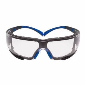 3M™ SecureFit Safety Glasses SF401SGAF-BLU-F, Blue/Gray, Clear Scotchgard Anti-fog Lens, Foam Gasket, 20 EA/Caseimage