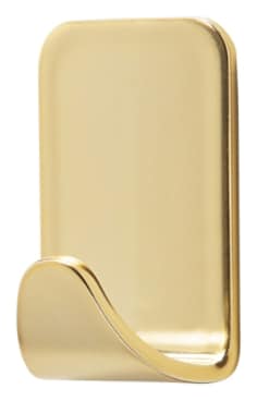 17032BR Command™ Small Metallic Hooks, Brass Color