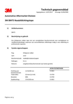 3M™ Naadafdichtingstape 08475