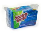 Scotch-Brite™ Multi-Purpose Non-Scratch Scrub Sponge 520, Blue, Pack of 3