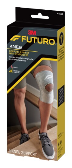FUTURO (TM) US 46165ENR Knee Comfort Support with Stabilizers
