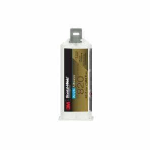 3M™ Scotch-Weld Acrylic Adhesive DP820, Off-White, 48.5 mL Duo-Pak, 12/Caseimage