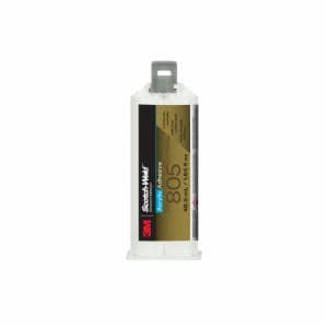 3M™ Scotch-Weld Acrylic Adhesive DP805, Off-White, 48.5 mL Duo-Pak, 12/Case image 3M™ Scotch-Weld Acrylic Adhesive DP805, Off-White, 48.5 mL Duo-Pak, 12/Caseimage
