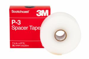 3M™ Scotchcast Spacer Tape P-3, 1-1/2 in X 27 ft (38,1 mm x 8,23 m), 50 rolls/caseimage