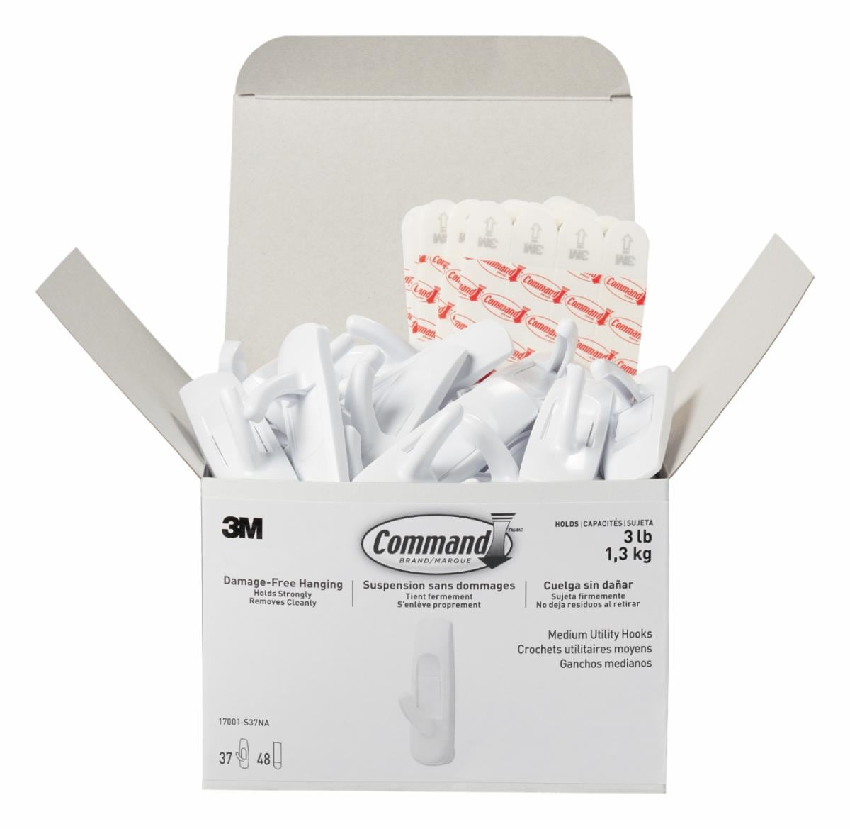 Command Medium Utility Hooks 17001-S37NA