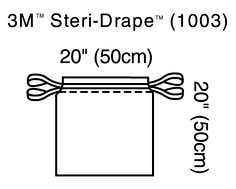 Isolation Bag Clr Plastic Draw string closure Illustration 1003