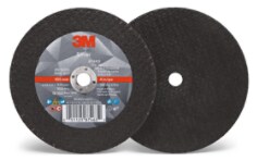 3M™ Silver Cut-Off Wheel 87463, 4 in., front/back view