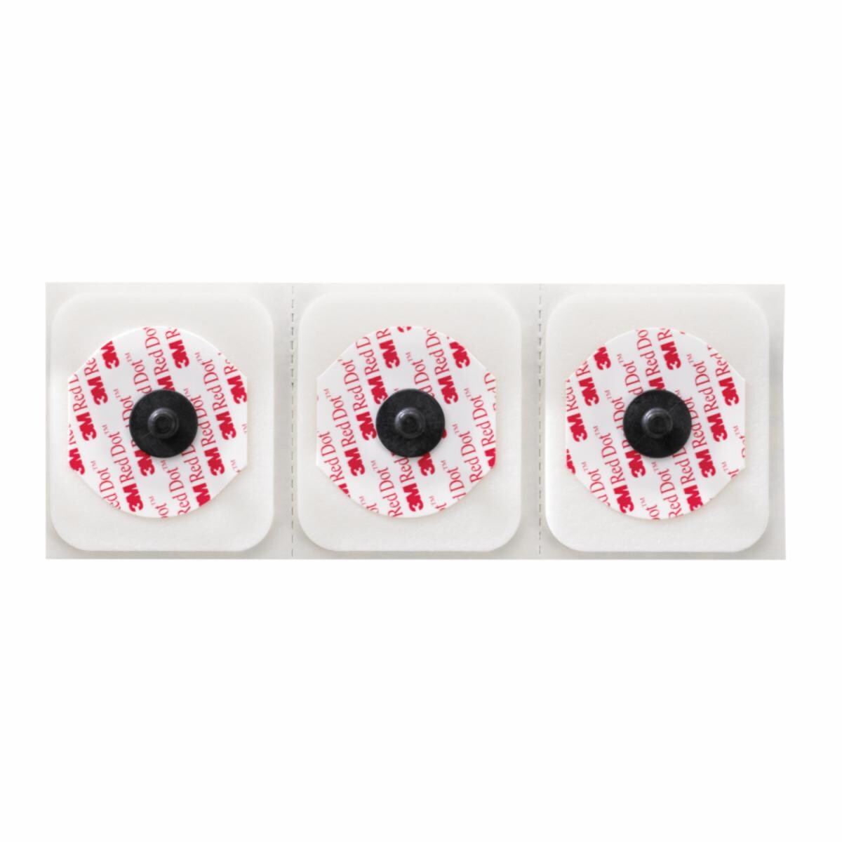 3M™ Red Dot™ Monitoring Electrode with Foam Tape and Sticky Gel, 25703