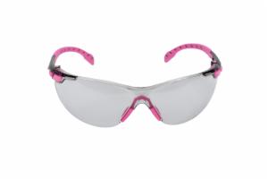 3M™ Solus 1000-Series Safety Glasses S1407SGAF, Pink/Black, I/O Gray Scotchgard Anti-fog Lens, 20 EA/Caseimage
