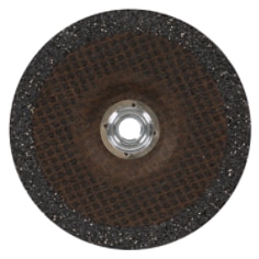 3M(TM) Silver Depressed Center Grinding Wheel, 87447, Quick Change
