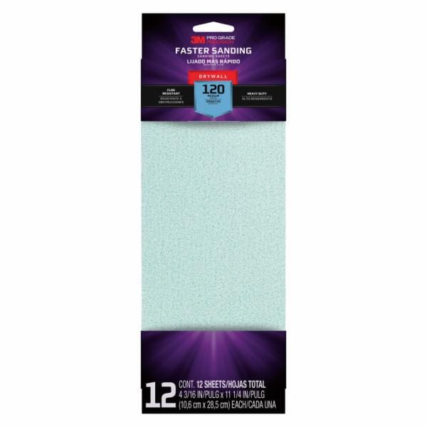 ™ Pro Grade Precision Faster Sanding Drywall Sanding Sheets 120 grit