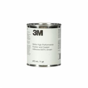 3M™ Nitrile High Performance Rubber and Gasket Adhesive 847H, Brown, 1 Pint, 1 Can/Case, Sampleimage