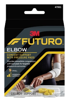 FUTURO (TM) US 47861ENR,  47862ENR, 47863ENR Comfort Elbow Support with Pressure Pads