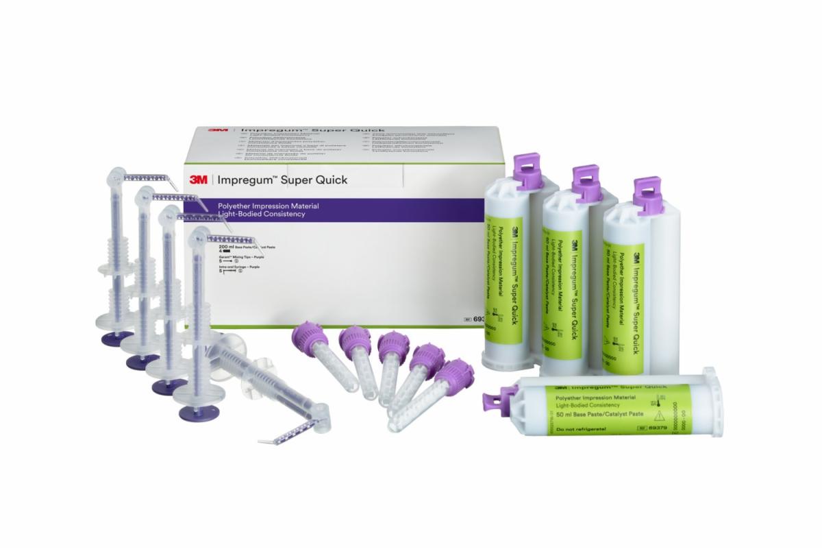 3M™ Impregum™ Super Quick Polyether Impression Material 69379, Light Body, Garant™ Cartridge