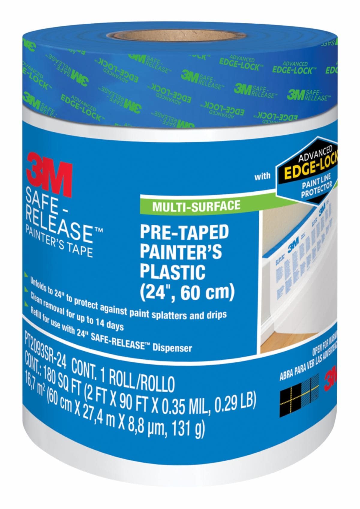 ™ ScotchBlue Tape and Plastic PT2093-24