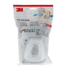 3M™ Respirador para pintura pulverizada 6002, A2P2, 1 kit