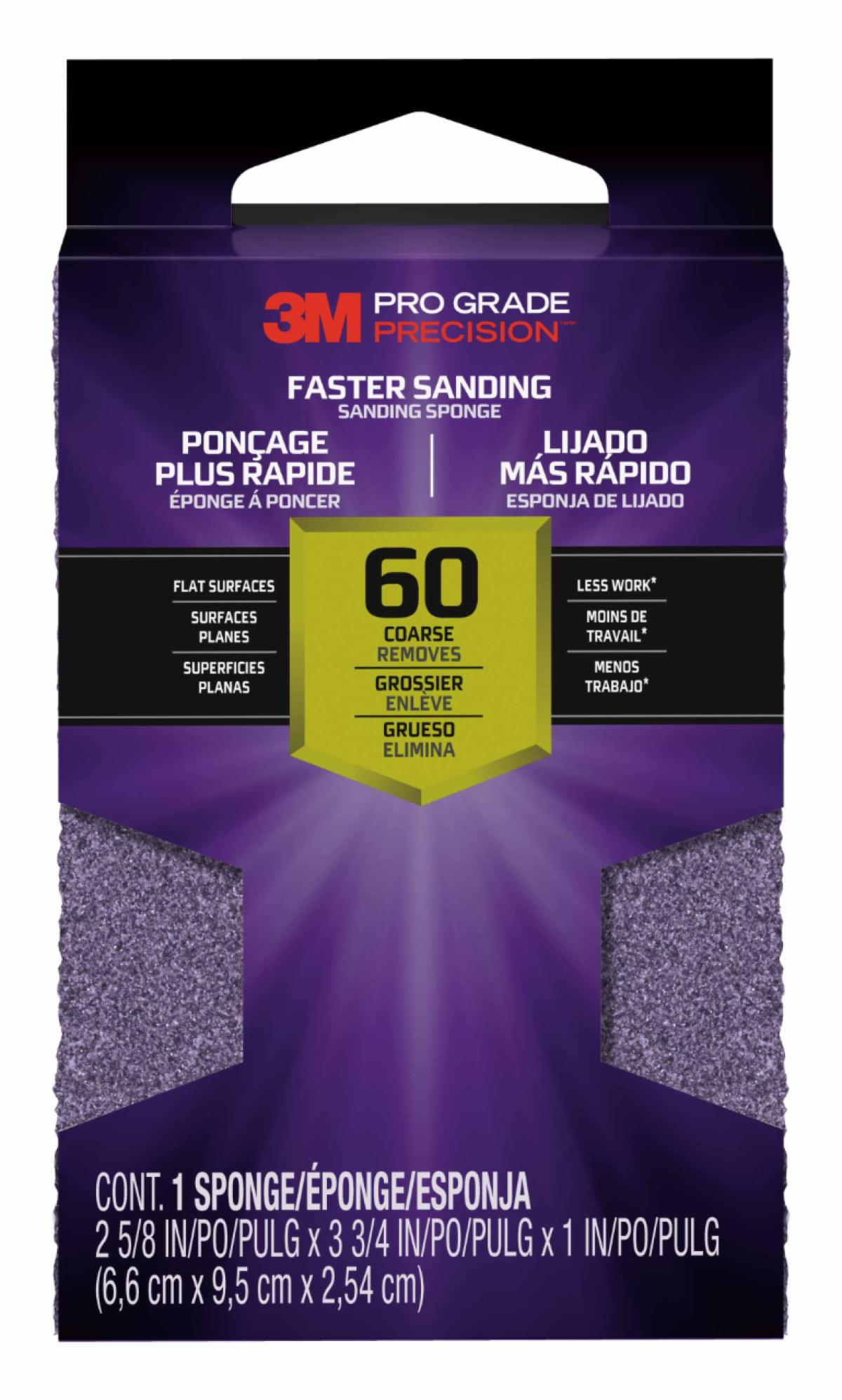 ™ Pro Grade Precision Faster Sanding Block Sponge