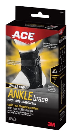 ACE Ankle Brace with Side Stabilizers - 901007 | 3M United States