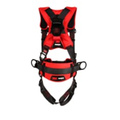 3M™ Protecta® Comfort Construction Positioning Climbing Harness-Pass-Thru Leg Pass-Thru Chest