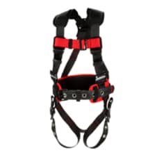 3M™ Protecta® Construction Harness-Tongue Buckle Leg Pass-Thru Chest