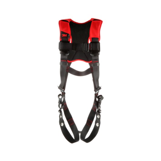 3M™ Protecta® Comfort Vest-Style Harness 1161418, Black, Medium