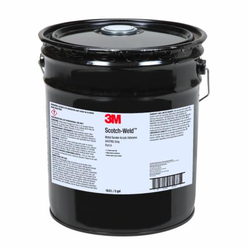 3M™ Scotch-Weld™ Metal Bonder Acrylic Adhesive 8407NS Gray
