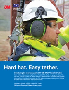 3M™ DBI-SALA®  Fall Protection for Tools Hard Hat Tether Sell Sheet