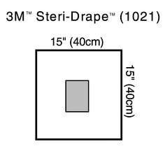 Small Drape w Incise Film Clear Plastic Illus 1021