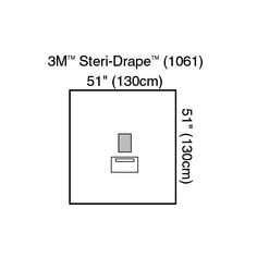 Med Surgical Drape Incise Film and Pouch Clr Plastic Illus 1061