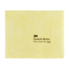 Scotch-Brite™ Micro Duett Wipes, Yellow, 320 mm x 400 mm, 5/Pack cfop