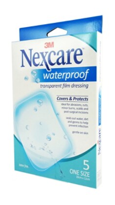 Nexcare™ Waterproof Transparent Film Dressing 10x12cm