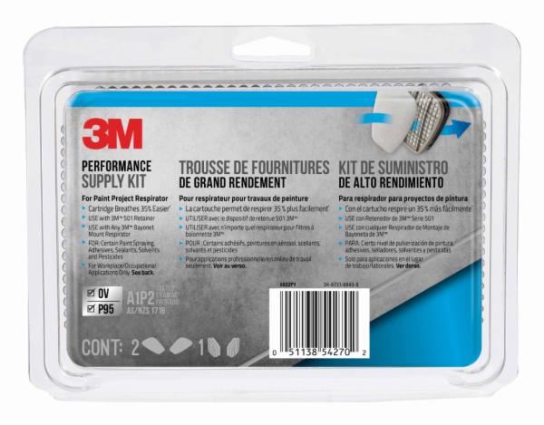 ™ Performance Supply Kit for the Paint Project Respirator OV/P95