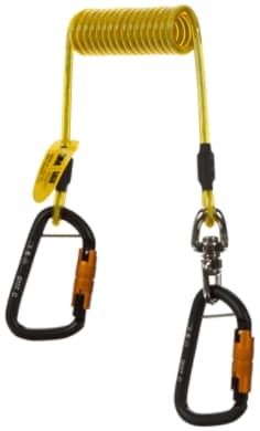 3M™ DBI-SALA® Hook2Hook Coil Tether with Swivel