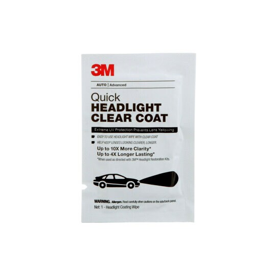 3m Quick Headlight Clear Coat Wipes 9 45 Oz 268 G 40 Wipes Per Box